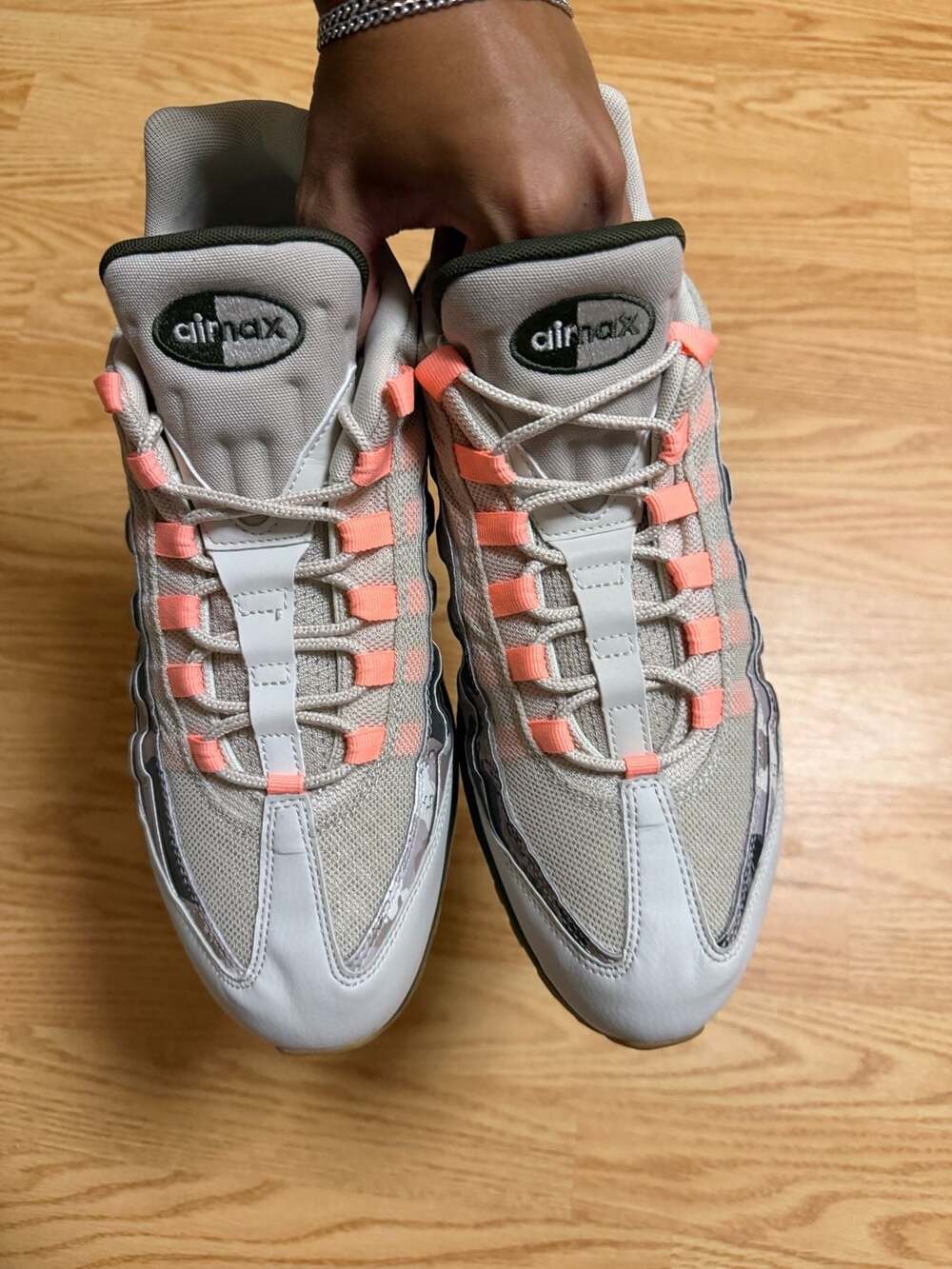 Nike Air Max 95 Camo Sunset (AQ6303-001) SZ 13M ‼️SHIP NEXT DAY‼️ NO BOX CLEAN🧼 - Picture 8 of 11